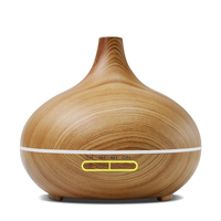 Cadeaux de Noël électriques, diffuseur d'arômes ultrasonique, humidificateur à brume froide, huiles essentielles, aromathérapie, lumière LED 7 couleurs, portable