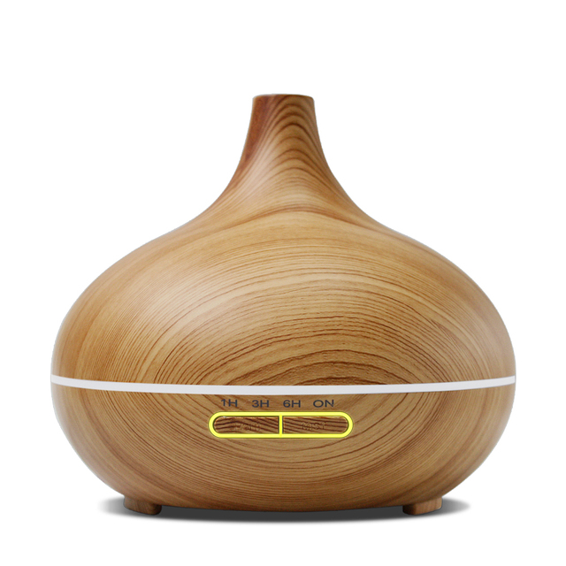 Electric Christmas Gifts Ultrasonic Aroma Diffuser Cool Mist Humidifier Essential Oils Aromatherapy 7-Color LED Light Portable
