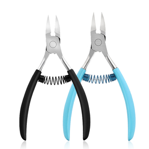 전문 헤비 듀티 자란 큐티클 니퍼 스테인레스 스틸 매니큐어 관리 도구 트림 네일 커터 가위 남성과 여성을위한 - Product Image 1