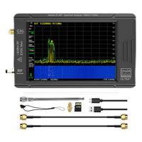 Analizador de Espectro Portátil de Alta Precisión ZS-407 TinySA ULTRA PLUS de 100K-7.3GHz con Batería de 5000mAh y Generador de Señales RF Profesional