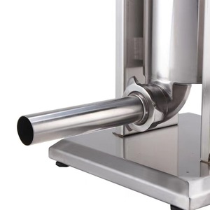 Machine à saucisses verticale en acier inoxydable 3L/5L/7L, remplisseuse manuelle de saucisses pour la fabrication de saucisses, de salami et de <span class=keywords><strong>chorizo</strong></span> - Product Image 4