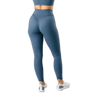 Ropa de Yoga Personalizada para Mujer, Leggings de Gimnasio de Alta Calidad, Pantalones Deportivos Atléticos de Nailon y Elastano, Leggings Deportivos con Efecto Push-Up para Mujer - Product Image 5