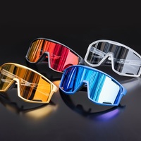 2025 nouvelles lunettes de cyclisme nouvelles lunettes à changement de couleur jour et nuit double usage coupe-vent sable lunettes Anti-ultraviolets