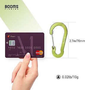 Tùy Chỉnh Khắc Key Nhôm <span class=keywords><strong>Carabiner</strong></span> Móc D Clip Với Logo Keychain Nhiệm Vụ Nặng Nề Túi Clip Câu Cá Phụ Kiện Mini <span class=keywords><strong>Carabiner</strong></span> - Product Image 2