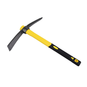 Mini <span class=keywords><strong>houe</strong></span> de jardin à <span class=keywords><strong>deux</strong></span> têtes en acier au carbone de haute qualité, poignée en fibre de verre, creuser le sol à 3 broches - Product Image 6
