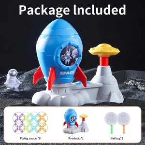 Juegos de juguetes al aire libre para niños, lanzador de cohetes de disco volador, juegos de persecución de mariposas, actividades en el patio exterior, juguete para niños de todas las edades - Product Image 3