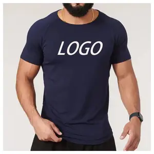 Nouveautés T-shirt de haute qualité populaire pour hommes Gym Confortable Doux Col rond Chemise pour hommes Chemises d'entraînement