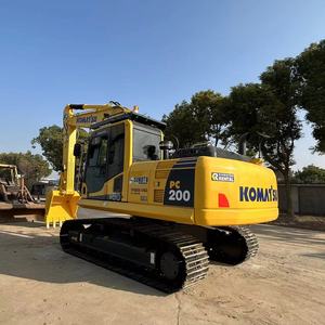 Excavatrice utilisée Komatsu PC200-8N1 PC 220 240 pelle hydraulique sur chenilles avec de bonnes performances - Product Image 3