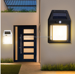Led không dây độ bền năng lượng mặt trời Tường Đèn ngoài trời với IP65 không thấm nước thông minh cảm biến chuyển động lampe murale Solaire cho vườn <span class=keywords><strong>2025</strong></span> - Product Image 5