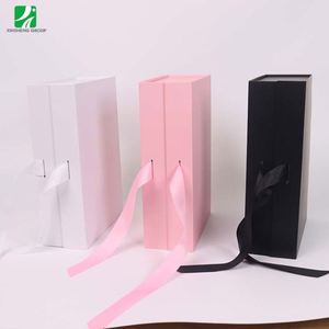 Wig Set Packaging Bundles Wig Cardboard Lingerie Socks Set Foldable T-Shirt Boxes White Luxury Silk Clothes Paper Packaging Scarf Box