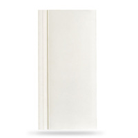 Panneau de revêtement mural intérieur en MDF apprêté 2400x600x9mm pour lambris décoratifs