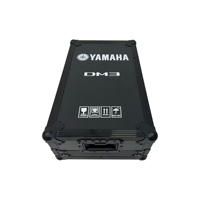 Flight case OEM de haute qualité, entièrement noir, avec revêtement étanche IP67 pour console de mixage numérique Yamaha DM3, pour un rangement protecteur