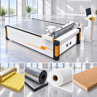Machine de découpe CNC pour feuilles d'aluminium, mousse de caoutchouc, isolation thermique, matériaux thermiques
