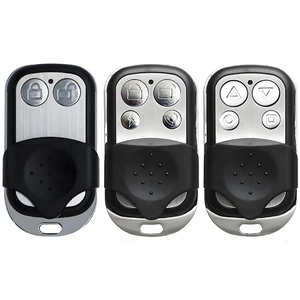 Télécommande <span class=keywords><strong>de</strong></span> <span class=keywords><strong>porte</strong></span> <span class=keywords><strong>de</strong></span> <span class=keywords><strong>garage</strong></span> automatique sans fil RF 433 MHz, bouton-poussoir métallique <span class=keywords><strong>de</strong></span> haute qualité, clonage <span class=keywords><strong>de</strong></span> clé ABCD, verrouillage/déverrouillage, vente en gros d'usine - Product Image 2