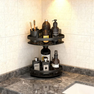 Estante de Baño, Organizador de Almacenamiento para Cocina, Estante de Aleación de Aluminio, Estante de Pared para Ducha - Product Image 4