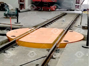 แท่นหมุนและโรเตเตอร์ขนาดสั่งทำพิเศษ 1-100 ตัน แท่นหมุนรางควบคุมระยะไกล ใช้พลังงานสายเคเบิล - Product Image 2