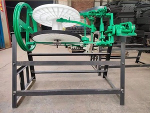 Machine à fabriquer des cordes en paille <span class=keywords><strong>de</strong></span> roseau à double matériau, composants principaux du moteur à engrenages, haute vitesse 300-500 m/h, puissance 180 W pour utilisation en jardinage - Product Image 2