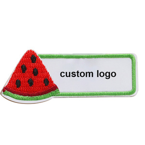 Autocollants d'étiquette de nom de couture brodés personnalisés pour enfants étiquette de nom lavable de serviette de <span class=keywords><strong>cartable</strong></span> en tissu d'enfants - Product Image 3