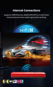 سيارة أندرويد G1 HD 8K BT التحكم الصوتي عن بعد في ألعاب التلفزيون ذاكرة رام 2 جيجابايت ذاكرة 16 جيجابايت H618 واي فاي وg/5G + BT5.4 لعبة - Product Image 5
