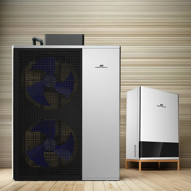 Power World R290 Heat Pump with Solar Residential System Import Brine Water Heat Pump From China