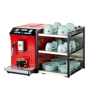 Cafetera Súper Automática BTB-205, Programable, para Granos o Café Molido, Varilla Manual, Pantalla Táctil, Uso en Hoteles, Color Negro - Product Image 2