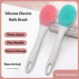 Cepillo Corporal Eléctrico de Diseño Elegante, Cepillo de Baño para Limpieza Profunda, Cepillo de Ducha de Silicona con Masaje Eléctrico para el Cuidado de la Piel - Product Image 2
