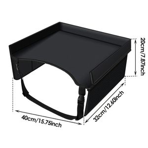 Free sample OEM <b>Toddler</b> Car Seat Tray with Dry Erase Board Collapsible Lap Car Seat Travel <b>Table</b> Desk Kids Travel Tray Pocket - Product Image 2