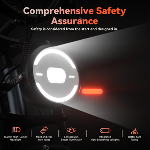 Bicicleta Eléctrica JANSNO Fatbike X50 para Adultos, con Neumáticos Gruesos, Frenos de Disco, Bicicleta Eléctrica, Almacén en Reino Unido y la UE, Bicicleta Eléctrica de Montaña - Product Image 5