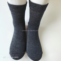 Chaussettes en coton et Fiber d'argent pour hommes, 5 paires, de haute qualité, en Fiber déodorant classique, nail art, nouvel arrivage