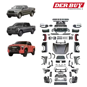 Modification Bodykit pour Tundra 2007-2012 à <span class=keywords><strong>2022</strong></span> 2023 2024 <span class=keywords><strong>Style</strong></span> ancien à nouveau pare-chocs capot ailes phares feux arrière - Product Image 2