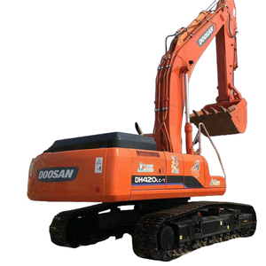 Moteur puissant 42 tonnes Grande excavatrice Doosan Dh420lc-7 d'occasion Epa Ce Dx420lc-9c Excavatrice d'occasion avec accessoires - Product Image 1