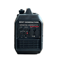 Generador Inverter Compacto Portátil de Doble Combustible 2.5KW Máx. con Alternador de Cobre Puro, Silencioso, de 4 Tiempos, Refrigerado por Aire para Hogar, RV y Camping