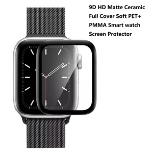 Reloj inteligente HD Clear 3D curvo a prueba de arañazos para <span class=keywords><strong>Samsung</strong></span> <span class=keywords><strong>Galaxy</strong></span> <span class=keywords><strong>Watch</strong></span> Active 2017, hecho de grado <span class=keywords><strong>SM</strong></span>-820 mate PMMA PET - Product Image 2