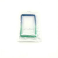 Étuis de protection RFID en TPU holographique multicolore pour passeport et cartes de crédit, 35pt, style tendance, souples et flexibles, sans fermeture