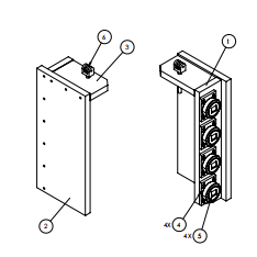 Support de roulement de <span class=keywords><strong>dessin</strong></span> personnalisé pour <span class=keywords><strong>chariot</strong></span> élévateur - Product Image 3