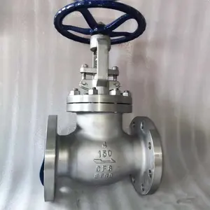 API และ ASME B16.34 เหล็กกล้าคาร์บอน / สแตนเลส / เหล็กหล่อหน้าแปลนประเภท RF Globe Valve