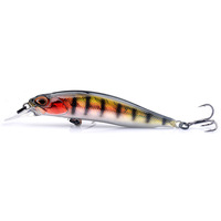 Leurre dur magnétique à transfert de poids, type Minnow suspendu, 9cm 8.4g, en plastique et métal, pour la pêche au bar en eau douce et salée