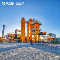 Planta de Asfalto Portátil Grande MAP160 de 160t/h de ACE Group, Rentable, Planta Móvil Industrial de Lotes con Bomba, Certificación CE ISO de Alta Calidad