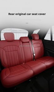 Fábrica personalizada 2024 nuevo conjunto completo todo incluido cojín de asiento de coche de lujo cuero NAPA fundas de asiento impermeables edición de lujo - Product Image 6