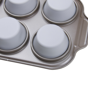12 Cavity Nonstick Silicone Muffin Pan Regular Size Food Grade Silicone <b>Cupcake</b> Mold <b>for</b> Baking - Product Image 3