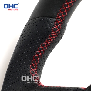 Volante de Cuero <span class=keywords><strong>en</strong></span> EXISTENCIA <span class=keywords><strong>en</strong></span> EE. UU. para Dodge Challenger Charger/<span class=keywords><strong>Durango</strong></span>/Jeep Grand Cherokee Hellcat 2015-2023 con Calefacción Opcional - Product Image 2