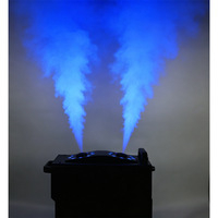 Machine à fumée verticale réglable DJ 2000W à double tube pour mariages, fêtes, événements, équipement d'effets de scène, machine à fumée LED RGB