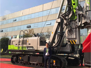 Hot Sale ZOOMLION Rotary <b>Drilling</b> Rig ZR160C-3 for Piling Work in Stock - Product Image 2