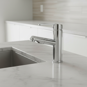 Robinet de lavabo pour salon de coiffure, <span class=keywords><strong>mitigeur</strong></span> pour lavabo de salle de bain <span class=keywords><strong>avec</strong></span> <span class=keywords><strong>douchette</strong></span> extractible, cartouche céramique - Product Image 1