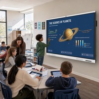 Pantalla Plana Interactiva de 86 Pulgadas, 4K, Android Smart Board para Aulas Grandes