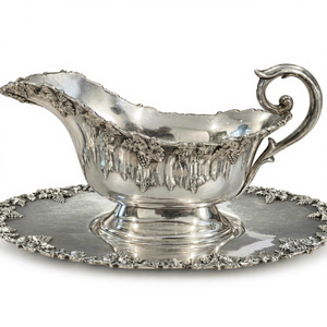 Plato para Servir Hecho a Mano, Última Novedad, Salseras Decorativas de Metal con Acabado Brillante y Forma Única, Hechas a Mano - Product Image 1