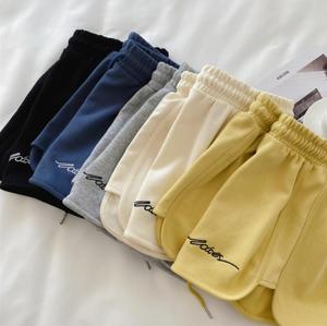 RNSHANGER Women's <strong>Shorts</strong> Summer Solid Color Hot Pants Casual Loose Sports Pants Elastic Waist <strong>Girls</strong> <strong>Cycling</strong> <strong>Shorts</strong> - Product Image 4
