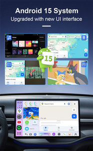 Carplay Ai Box, Reproductor Multimedia Inteligente para Automóvil, Android 14 15 13/15, 8 GB de RAM, 128 GB, Adaptador, YouTube, <span class=keywords><strong>Netflix</strong></span>, con Tarjeta SIM - Product Image 4