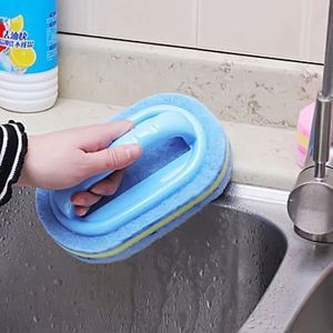 Brosse de nettoyage personnalisée en gros pour cuisine, salle de bain, toilettes, sols, murs en verre et baignoires - Product Image 4