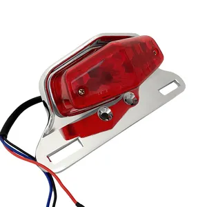 Lucas Style Classic Vintage Motorcycle LED Tail Light For Triumph British Cafe Racer